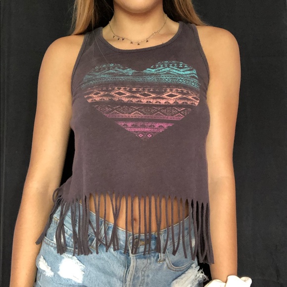 Fringe crop top! - Picture 2 of 3